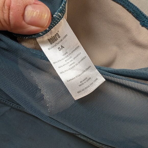 Balera Curved Illusion Neck Jumpsuit Pine - Picture 4 of 4